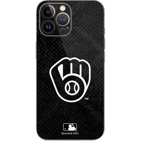 MLB Milwaukee Brewers Dark Wash iPhone 13 Pro Max Skin