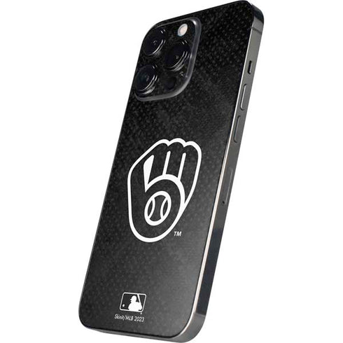 MLB Milwaukee Brewers Dark Wash iPhone 13 Pro Max Skin