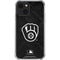 MLB Milwaukee Brewers Dark Wash iPhone 14 Plus Clear Case