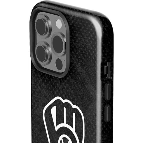 MLB Milwaukee Brewers Dark Wash iPhone 15 Pro Impact Case