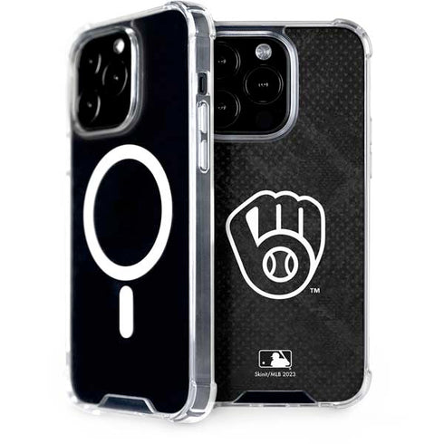 MLB Milwaukee Brewers Dark Wash iPhone 15 Pro MagSafe Case