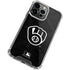 MLB Milwaukee Brewers Dark Wash iPhone 14 Pro Max Clear Case