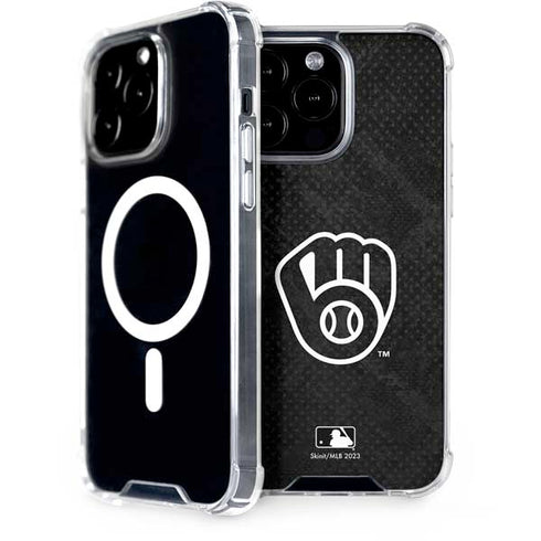 MLB Milwaukee Brewers Dark Wash iPhone 15 Pro Max MagSafe Case