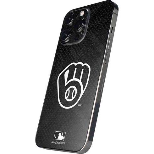 MLB Milwaukee Brewers Dark Wash iPhone 14 Pro Max Skin
