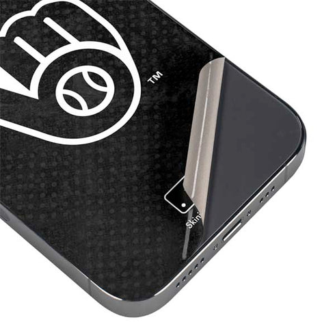 MLB Milwaukee Brewers Dark Wash iPhone 14 Pro Max Skin