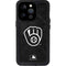 MLB Milwaukee Brewers Dark Wash iPhone 14 Pro Waterproof Case