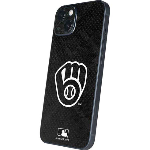 MLB Milwaukee Brewers Dark Wash iPhone 14 Skin