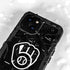 MLB Milwaukee Brewers Dark Wash iPhone 15 Plus Waterproof Case