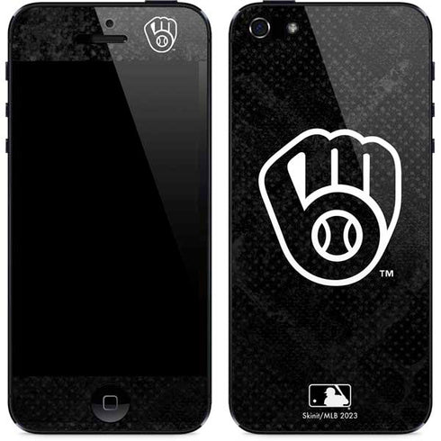 MLB Milwaukee Brewers Dark Wash iPhone 5/5s/5SE Skin