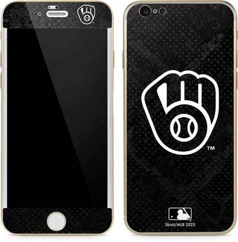 MLB Milwaukee Brewers Dark Wash iPhone 6/6s Skin