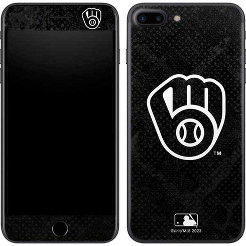 MLB Milwaukee Brewers Dark Wash iPhone 7 Plus Skin