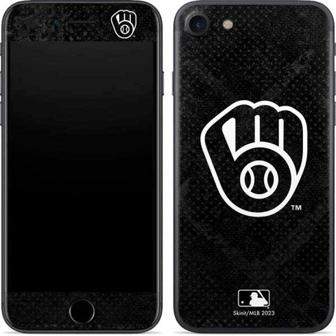 MLB Milwaukee Brewers Dark Wash iPhone 7 Skin