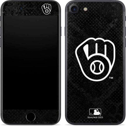 MLB Milwaukee Brewers Dark Wash iPhone SE (2nd & 3rd Gen) Skin
