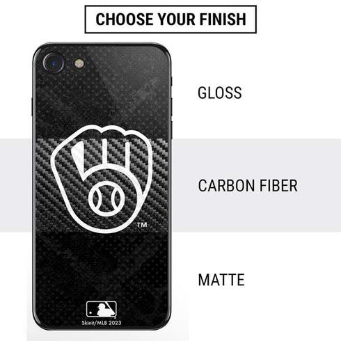 MLB Milwaukee Brewers Dark Wash iPhone SE (2nd & 3rd Gen) Skin
