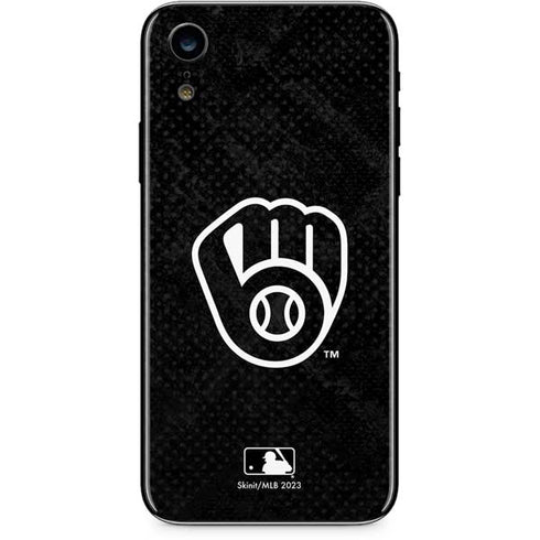 MLB Milwaukee Brewers Dark Wash iPhone XR Skin