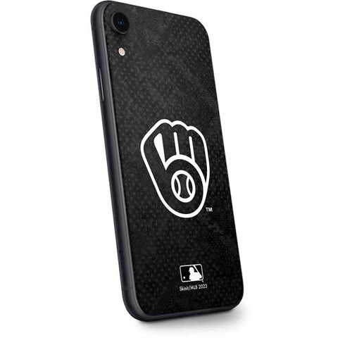 MLB Milwaukee Brewers Dark Wash iPhone XR Skin