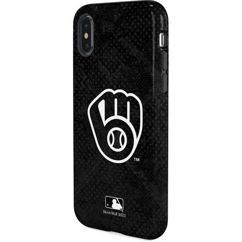 MLB Milwaukee Brewers Dark Wash iPhone XS Pro Case