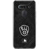 MLB Milwaukee Brewers Dark Wash LG K51/Q51 Clear Case