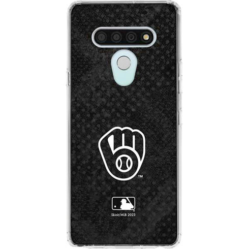 MLB Milwaukee Brewers Dark Wash LG Stylo 6 Clear Case
