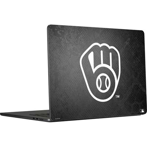 MLB Milwaukee Brewers Dark Wash MacBook Air 15 in (2023) Skin