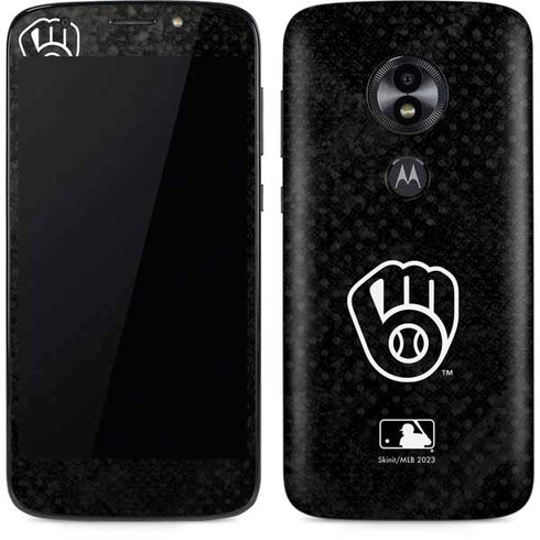 MLB Milwaukee Brewers Dark Wash Moto E5 Play Skin