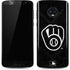 MLB Milwaukee Brewers Dark Wash Moto G6 Skin