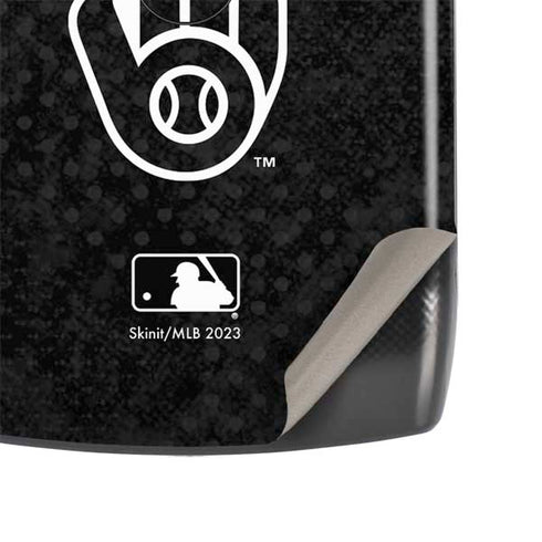 MLB Milwaukee Brewers Dark Wash Motorola RAZR Skin