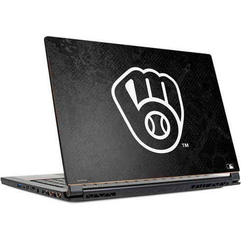 MLB Milwaukee Brewers Dark Wash MSI GS65 Stealth Laptop Skin