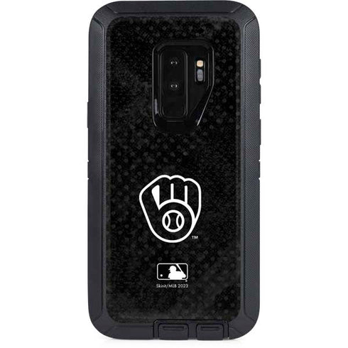 MLB Milwaukee Brewers Dark Wash Otterbox Defender Galaxy Skin