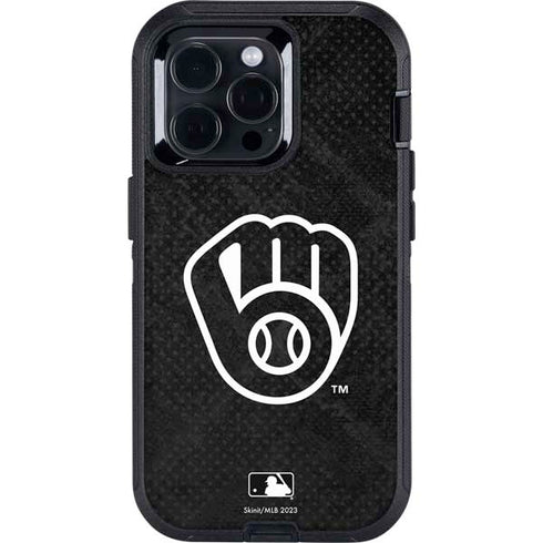 MLB Milwaukee Brewers Dark Wash Otterbox Defender iPhone Skin
