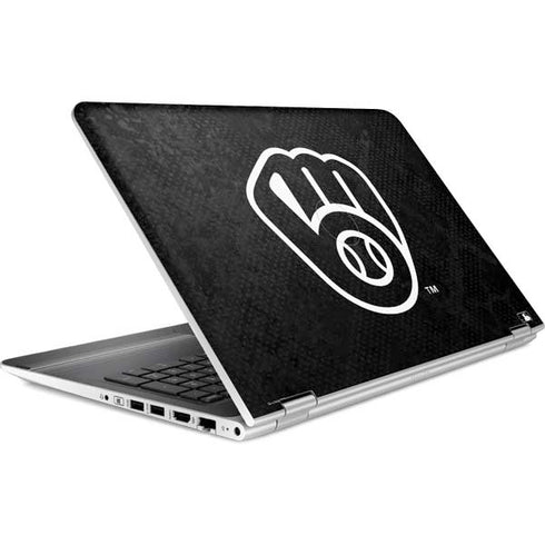 MLB Milwaukee Brewers Dark Wash HP Pavilion Skin