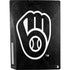 MLB Milwaukee Brewers Dark Wash PS5 Console Skin