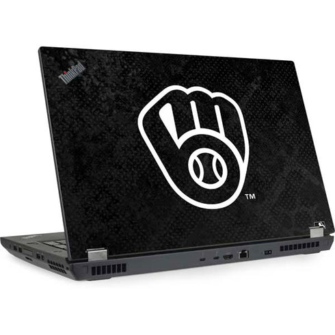 MLB Milwaukee Brewers Dark Wash Lenovo ThinkPad Skin