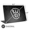 MLB Milwaukee Brewers Dark Wash Universal Laptop 11in (8.8 x 6.2in) Skin