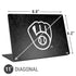 MLB Milwaukee Brewers Dark Wash Universal Laptop 11in (8.8 x 6.2in) Skin