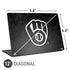 MLB Milwaukee Brewers Dark Wash Universal Laptop 12in (9.8 x 6.8in) Skin