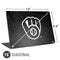 MLB Milwaukee Brewers Dark Wash Universal Laptop 16in (13 x 9.4in) Skin