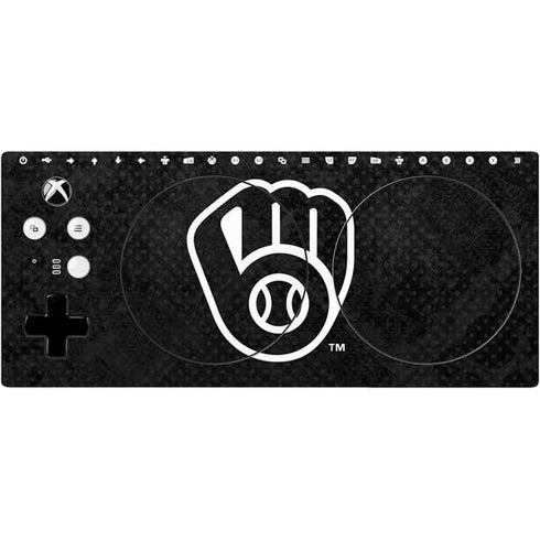 MLB Milwaukee Brewers Dark Wash Xbox Adaptive Controller Skin