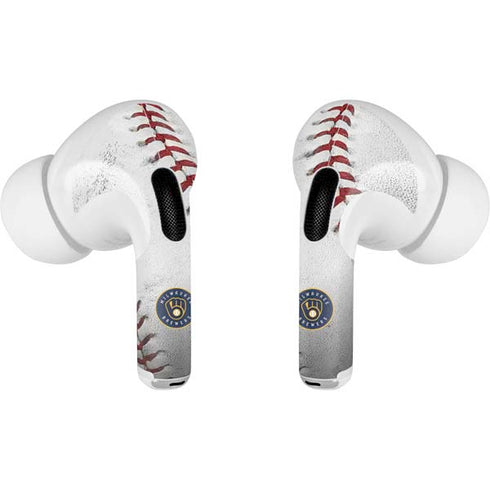 MLB Milwaukee Brewers Game Ball AirPods Pro 2nd Gen Skin