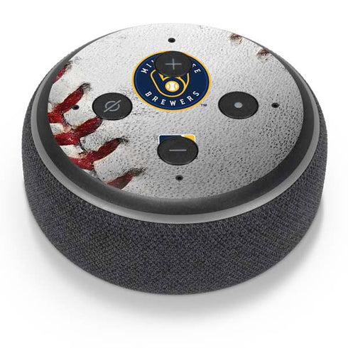 MLB Milwaukee Brewers Game Ball Amazon Echo Dot Skin