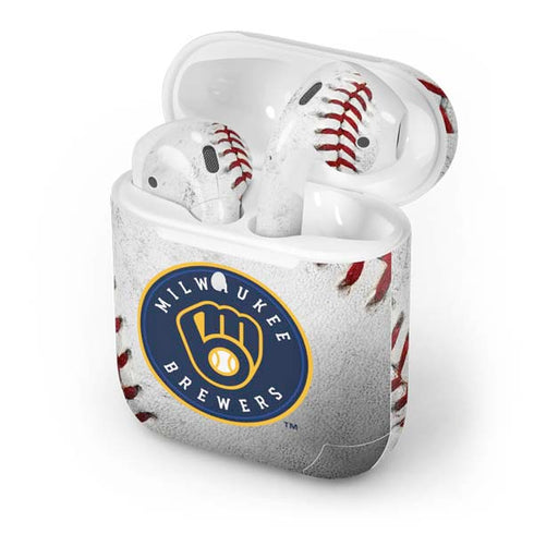 MLB Milwaukee Brewers Game Ball Apple AirPods 2 Skin