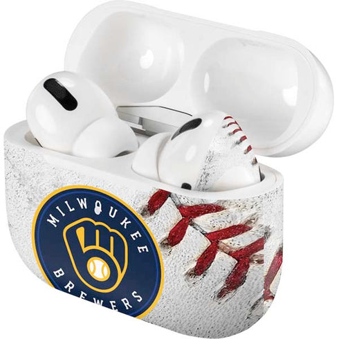 MLB Milwaukee Brewers Game Ball Apple AirPods Pro Skin