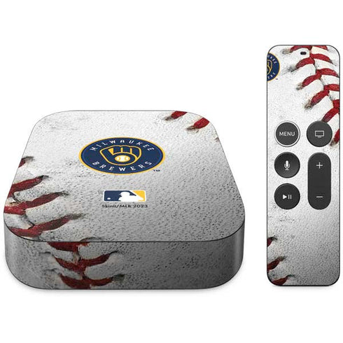 MLB Milwaukee Brewers Game Ball Apple TV Skin