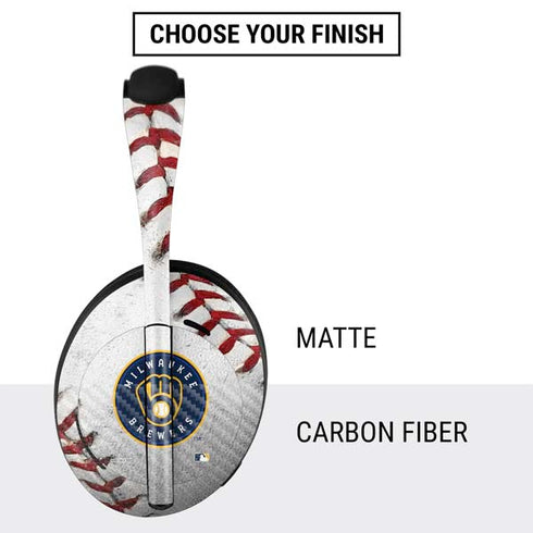 MLB Milwaukee Brewers Game Ball Bose Noise Cancelling Headphones 700 Skin