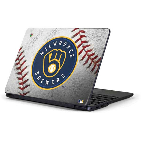 MLB Milwaukee Brewers Game Ball Samsung Chromebook Skin