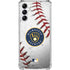 MLB Milwaukee Brewers Game Ball Galaxy A15 5G Clear Case