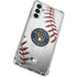 MLB Milwaukee Brewers Game Ball Galaxy A15 5G Clear Case