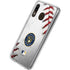 MLB Milwaukee Brewers Game Ball Galaxy A20 Clear Case