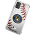 MLB Milwaukee Brewers Game Ball Galaxy A32 5G Clear Case