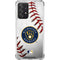 MLB Milwaukee Brewers Game Ball Galaxy A52 5G Clear Case